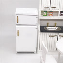 1:12 Doll House Mini Kitchen Model Refrigerator(White )