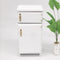 1:12 Doll House Mini Kitchen Model Refrigerator(White )