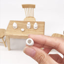 3 Sets 1:12 Mini Doll House Dollhouse Miniatures Furniture Food Play Tea Salt Jar 4 PCS / Set