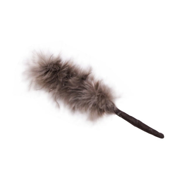 1:12 Mini House Toy Simulation Chicken Hair Brush(Gray)