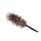 1:12 Mini House Toy Simulation Chicken Hair Brush(Gray)