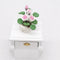 1:12 Mini House Toy Pocket Ornaments Simulation Potted Plant Rose(Pink and White)