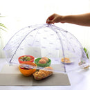 Lace Folding Dish Cover Mesh Cover Dish Dust-proof Printing Food Cover Fly-proof Cover Food Cover Random Color Delivery