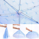 Lace Folding Dish Cover Mesh Cover Dish Dust-proof Printing Food Cover Fly-proof Cover Food Cover Random Color Delivery