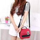 Universal DSLR Camera Shoulder Bag Canvas Photo Handbag, External size: 19 x 17 x 10mm(Red)