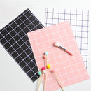2 PCS Big Grid Card Food Shooting Props Photography Background(Black)