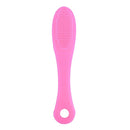 10 PCS Blackhead Brush Face Cleansing Extractor Remover Tool Silicone Finger Massage Brush Face Exfoliating Cleansing Tool(Light Magenta)