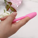10 PCS Blackhead Brush Face Cleansing Extractor Remover Tool Silicone Finger Massage Brush Face Exfoliating Cleansing Tool(Light Magenta)