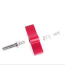 10PCS T-shaped Screw Multi-directional Adjustment Hand Screw Aluminum Alloy Handle Screw, Specification:M4(Red)