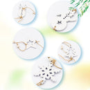 Christmas Decoration Christmas Tree Wood Decoration Pendant Elk Snowflake House Sling Hanging(D Five-pointed Star)