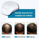 Laser Therapy Hair Growth Helmet Anti Hair Loss Treatment Device(Gray)