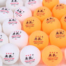 ROYING 100 PCS Professional ABS Table Tennis Training Ball, Diameter: 40mm, Specification:White 2Stars