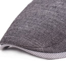 Thin Retro British Style Adjustable Shade Cotton Linen Beret(Beige)