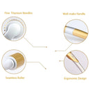 2 PCS ZGTS192 Titanium Alloy Microneedle Facial Repair Nano Roller Instrument, Specification:1.5MM