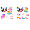 Kids Kitchen Toy Set DIY Noodles Machine Toy Clay Dough Plasticine Ice Cream Machine Mould Play Kit, Random Color Delivery(5 Colors)