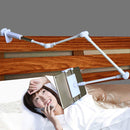 360 Degree Rotation Lazy Mount Folding Long Arm Phone Stand Holder for 4-14 Inch Tablet & Phone(Black Gold)