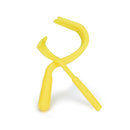 2 PCS Pet Catcher Flea Clipper Animal Deworming Pull Hard Tick Extractor Cats and Dogs Lice Scavenging Flea Hook(Yellow)