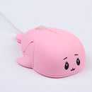Cute Cartoon Wired Mouse Girl Office Home Laptop Mouse(Pink)
