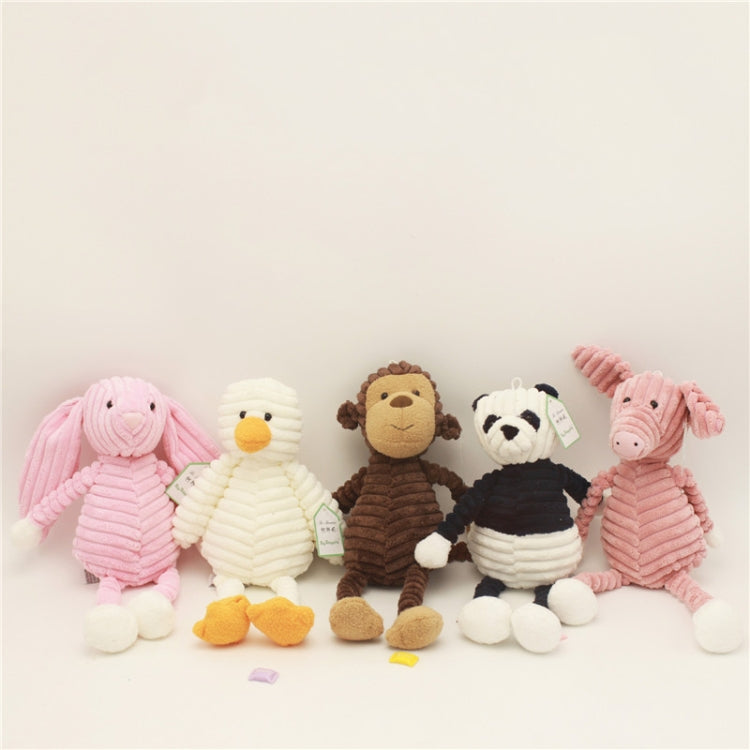 Striped Animal Plush Toy Doll Creative Animal Doll, Type:Dog, Height:15cm