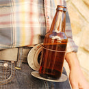 Cross Metal Beer Buckle Belt Buckle Beer Strap Head(Old Tin)