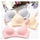 Nursing Maternity Clothing Cotton Breast Feeding Bra for Pregnant Women Pregnancy Breast Sleep Underwear, Size:34/75(Pink)