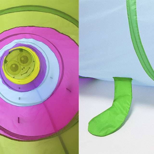 New Baby Toy Tent Portable Crawling Tunnel Kids Gifts(Colorful)