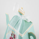50 PCS Creative Hot Teapot Shape Wedding Candy Box Afternoon Tea Pastry Box(Pink)