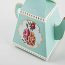 50 PCS Creative Hot Teapot Shape Wedding Candy Box Afternoon Tea Pastry Box(Pink)