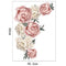 Peony Rose Flowers Wall Sticker Home Decor