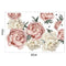 Peony Rose Flowers Wall Sticker Home Decor