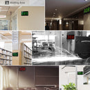 SNDWAY Wall-mounted 30~130dB Large Screen Digital Display Noise Decibel Monitoring Testers, Specification:SW525G with Storage + USB Green