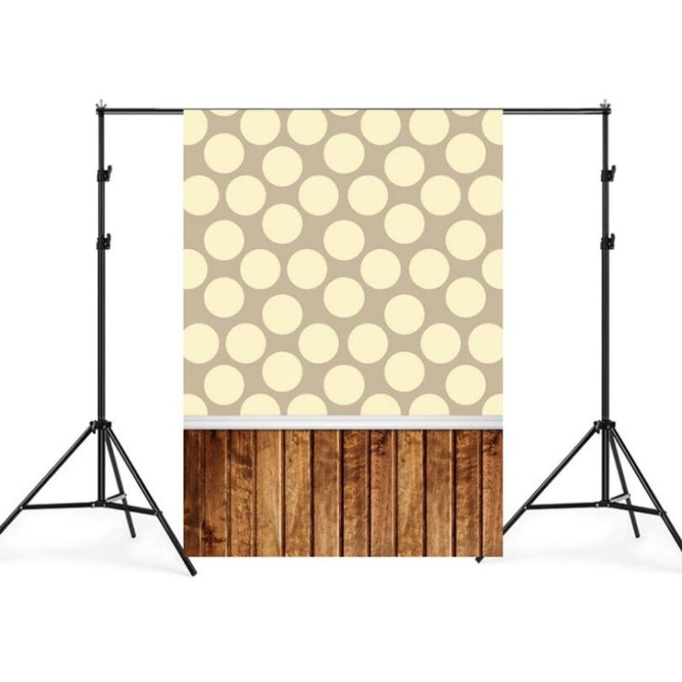 1.5m x 2.1m Light Spot Baby Photo on Vintage Wooden Board Photo Studio Background Cloth
