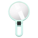 Portable Handheld Folding Adjustable Mount Magnifying Makeup Mirror, Size:10 Times(Green)