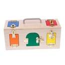 Montessori Teaching Aids Early Childhood Education Educational Toy Lock Box