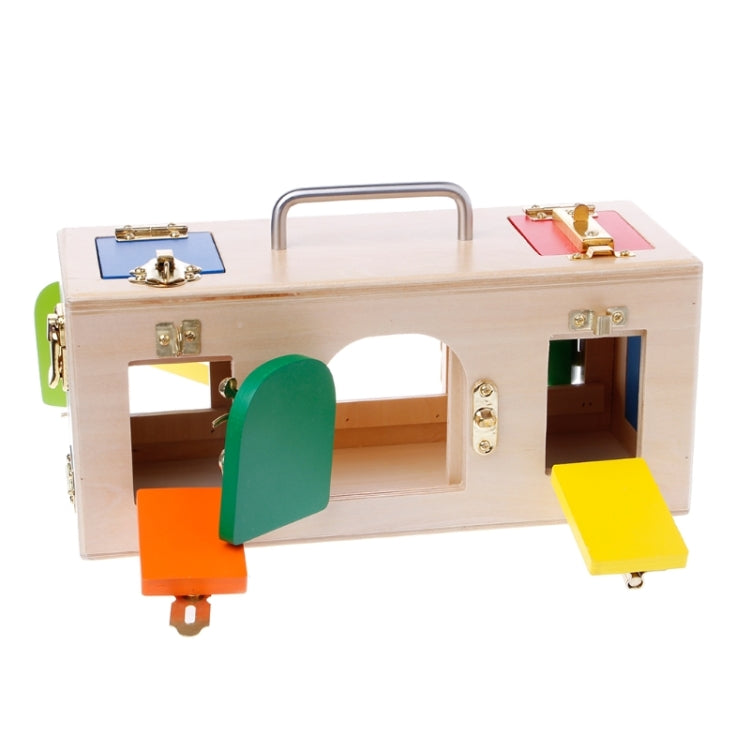 Montessori Teaching Aids Early Childhood Education Educational Toy Lock Box