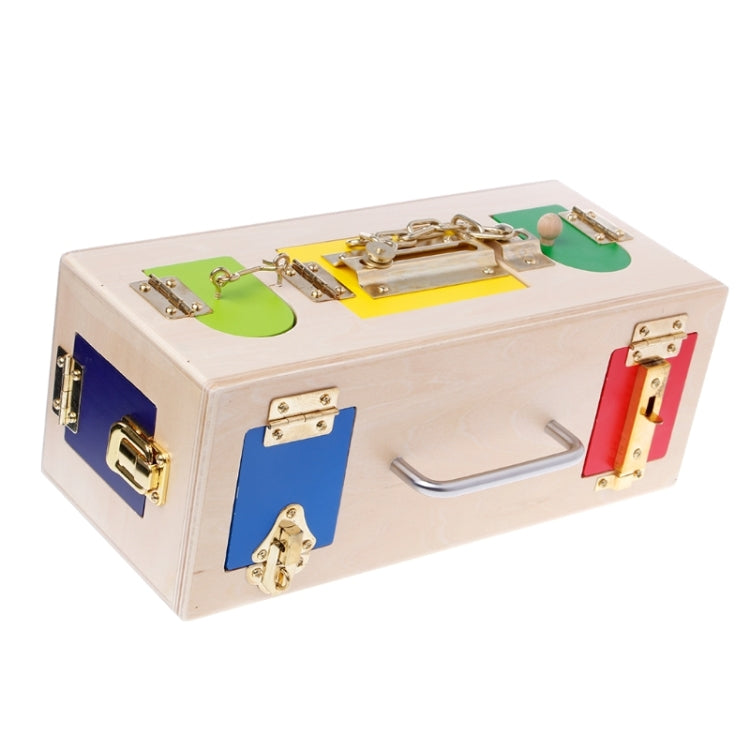 Montessori Teaching Aids Early Childhood Education Educational Toy Lock Box