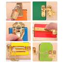 Montessori Teaching Aids Early Childhood Education Educational Toy Lock Box