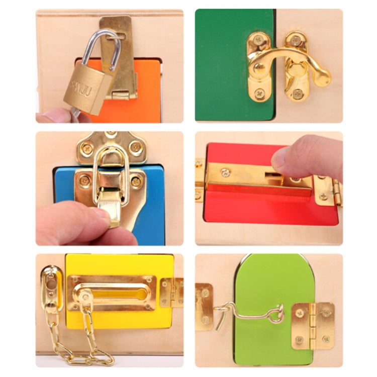 Montessori Teaching Aids Early Childhood Education Educational Toy Lock Box