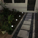 2 PCS Waterproof Outdoor Bulb Solar Ground Light Lawn Landscape Decoration(White Light)