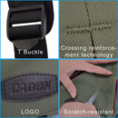 CADeN K1 DSLR Camera Shoulder Waterproof Bag with Rain Cover(Army Green)