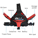 CADeN K1 DSLR Camera Shoulder Waterproof Bag with Rain Cover(Black)