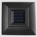 Solar Pillar Light Outdoor Waterproof Decorative Garden Lawn Wall Lamp(Warm White Light)