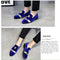 Pointy Lazy Set Foot Nightclub Men British Leather Shoes, Size:41(Blueâ… )