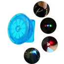 10 PCS Shoe Clip Light LED Mini Clip Light Outdoor Night Running Warning Light(Blue)