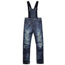 Men Snow Pants Cowboy Style Winter Outdoor Snowboarding Skiing Trousers with Belt, Size: XL(Black)