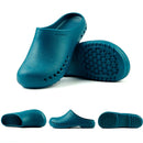 EVA Shoes Scrub Orthopedic Diabetic Shoes Nurse Work Slippers for Men and Women Nursing Shoes Footwear, Shoe size:41(Blue)