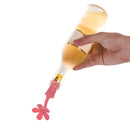5 PCS Silicone Wine Stopper Flower Beer Stopper(Green)