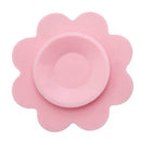Double-sided Super Suction Cartoon Anti-collision Children Bowl Sucker(Pink Flower)