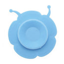Double-sided Super Suction Cartoon Anti-collision Children Bowl Sucker(Blue Snail)