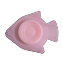 Double-sided Super Suction Cartoon Anti-collision Children Bowl Sucker(Pink Fish)
